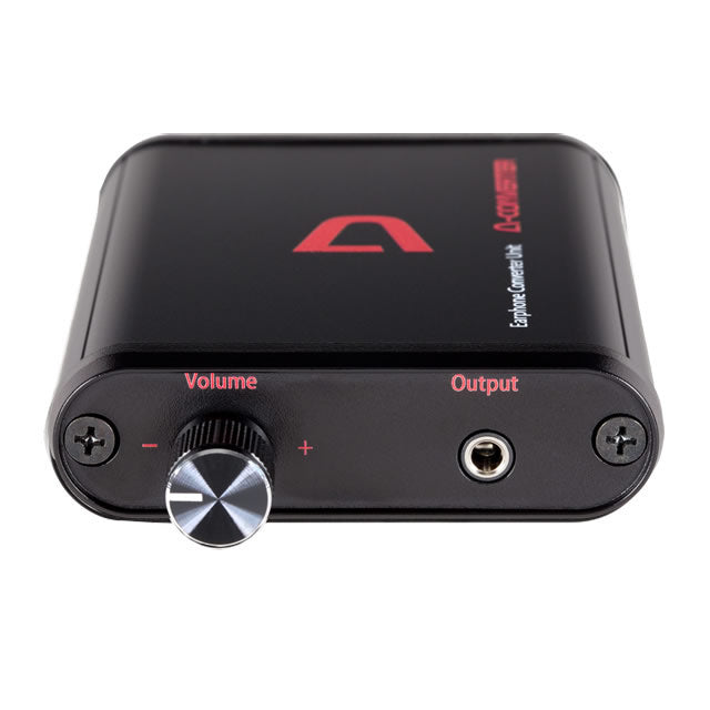 A-converter [4ch] You can enjoy powerful sound with earphones even at midnight at a loud volume!