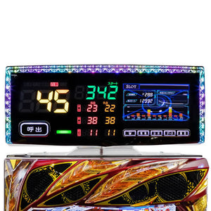 [ใหม่] Panela Steal [Flat, Panel-Type Hype Hype Hype, เคาน์เตอร์โคมไฟข้อมูลที่มีการออกแบบที่มีสไตล์ซึ่งมีความเป็นเอกภาพกับเครื่องเกม]